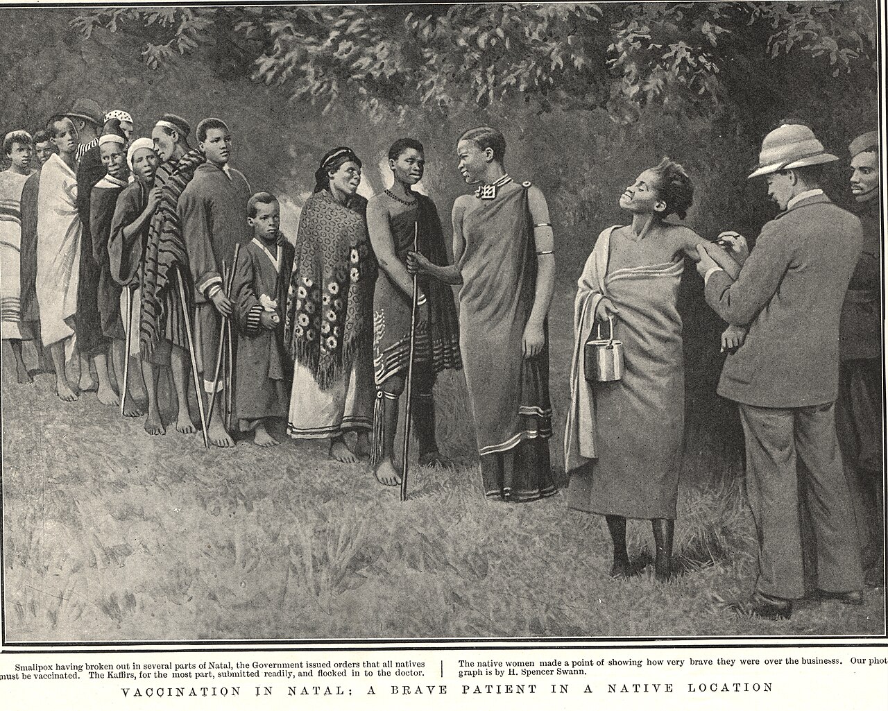 Vacunación histórica en Natal, Sudáfrica, para prevención de enfermedades