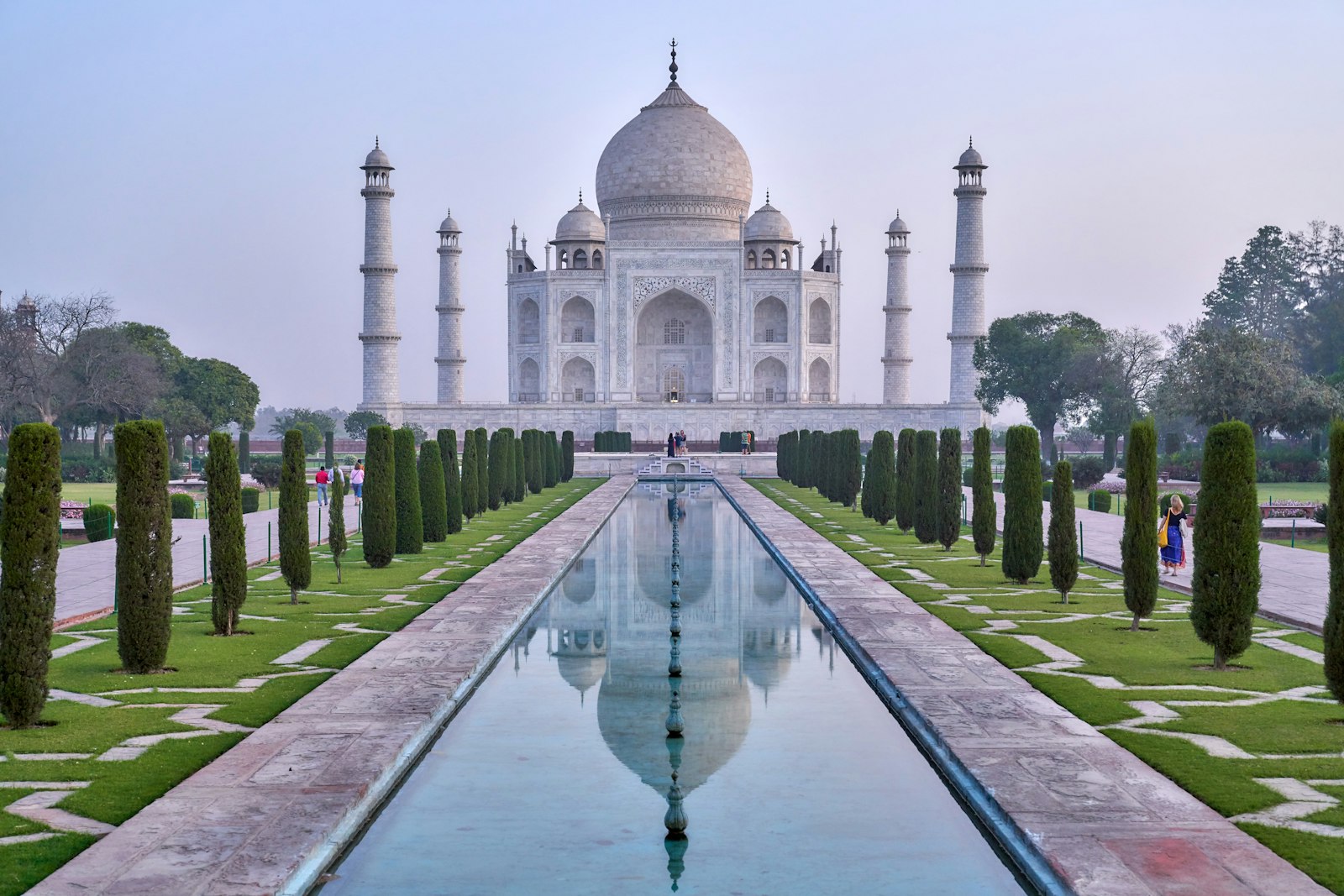Taj Mahal en India, país que superó los 930 millones de identidades digitales de salud con el programa ABDM